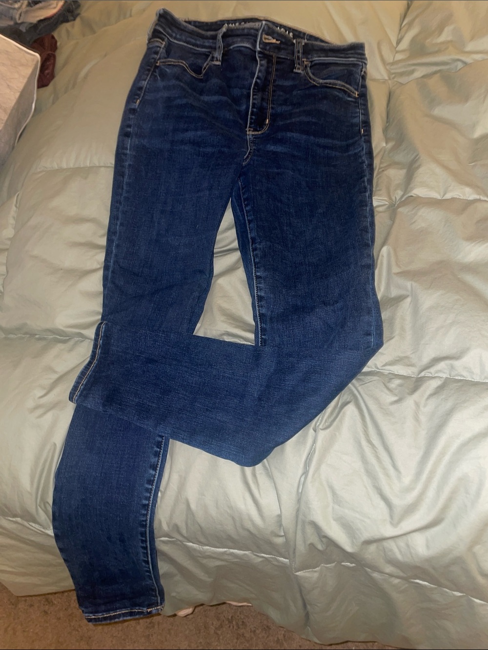 Women’s Dark Blue Stretch Skinny Jeans